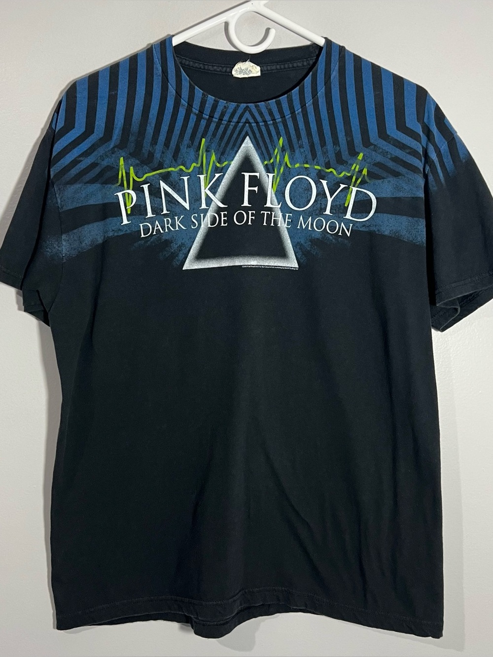 2008 Quail Hollow Pink Floyd Dark Side Of The Moon Black T-Shirt Adult Large
